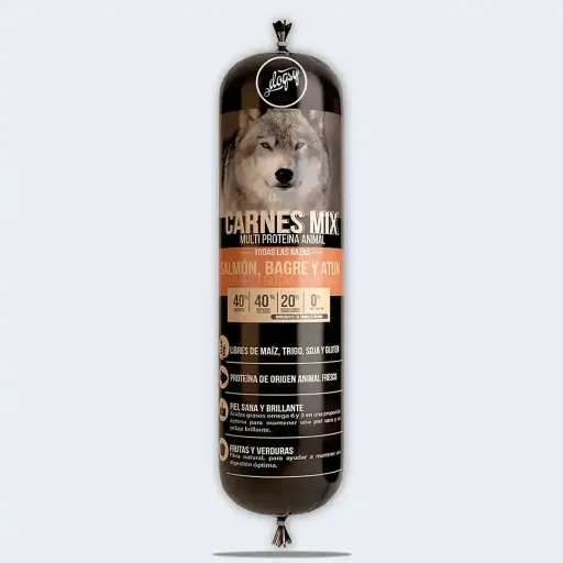 Comida Humeda para Perros - Carnes Mix Cocinada (500g) 