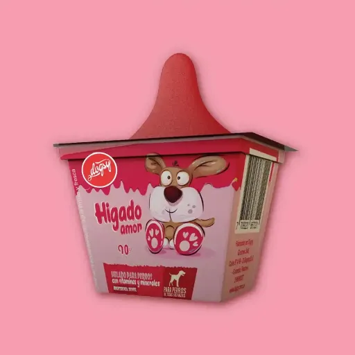 Helado para Perros - Paleta de Hígado 90 gr