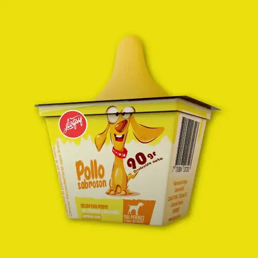 Helado para Perros - Paleta de Pollo 90 gr