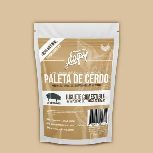 Snack Deshidratado para Perros - Paleta de Cerdo (1 und)